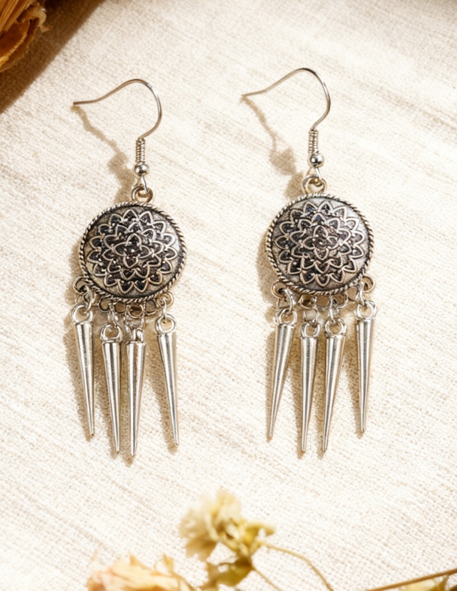 Aretes largos Cowmmerce
