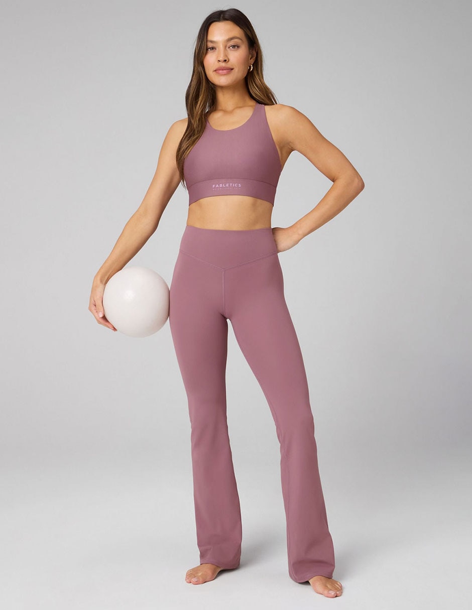 Legging cintura alta con elástico para mujer