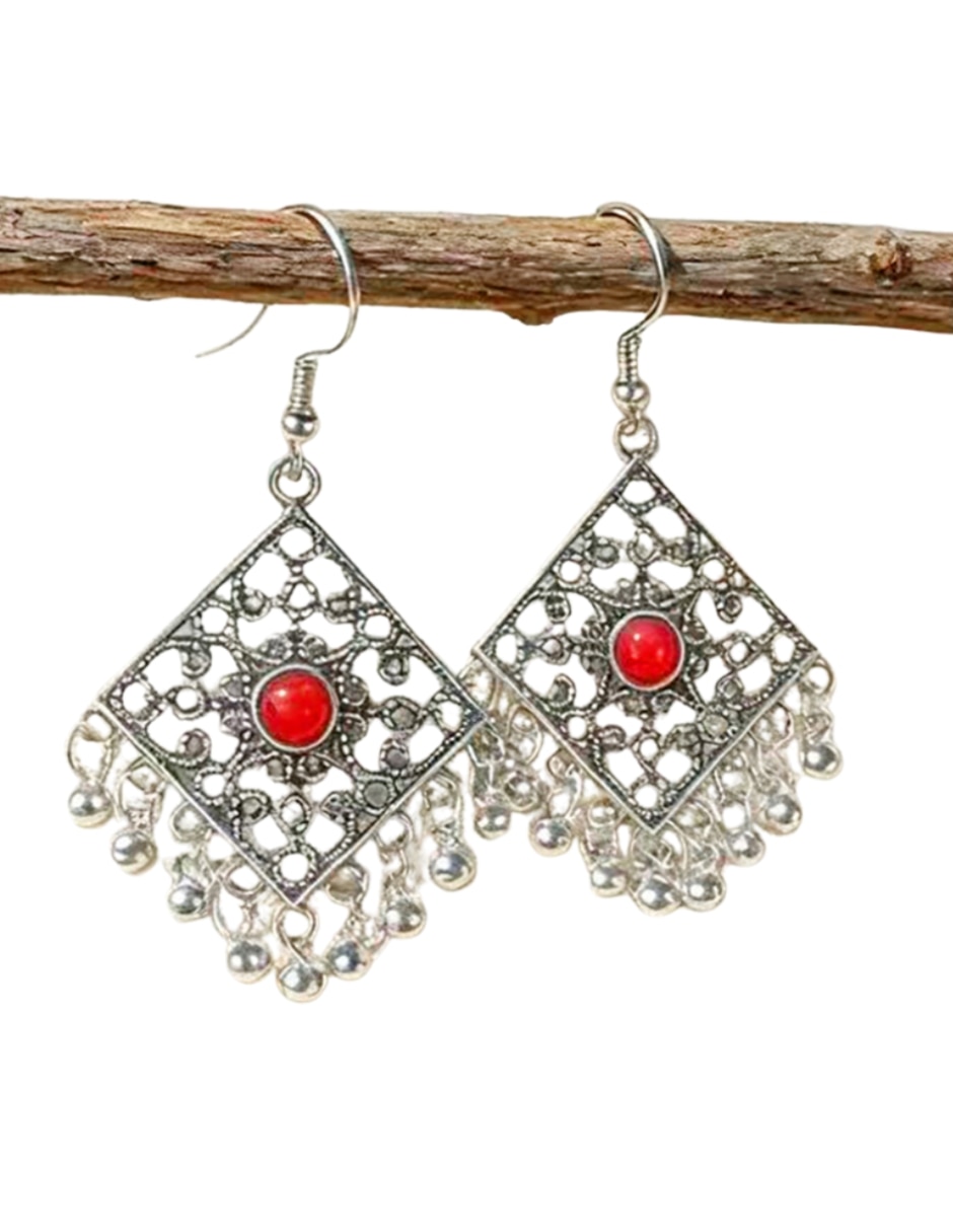 Aretes largos Cowmmerce