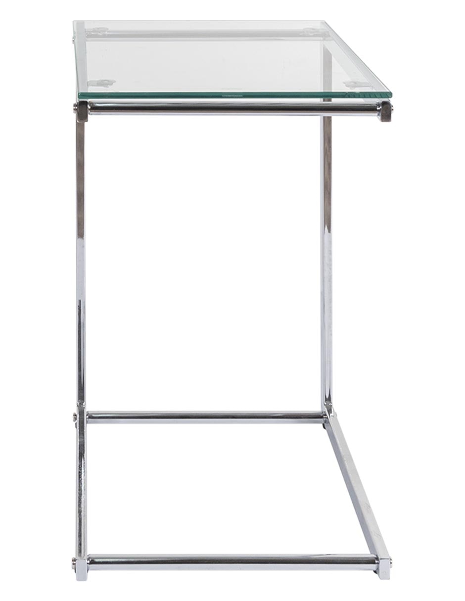 Mesa de servicio versalles Cantia de metal y vidrio