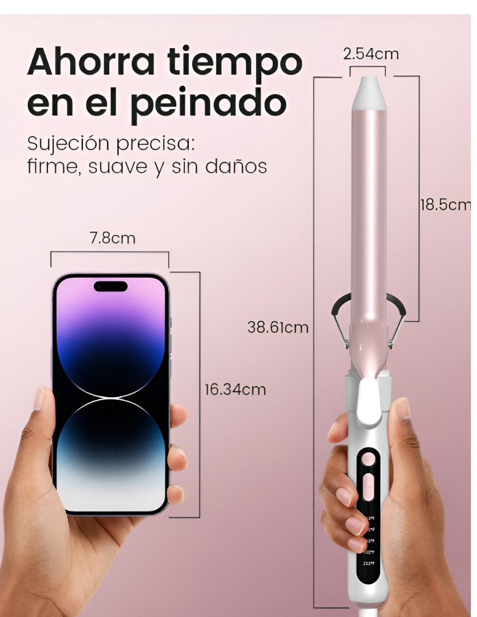Rizadora de cabello de cerámica 4