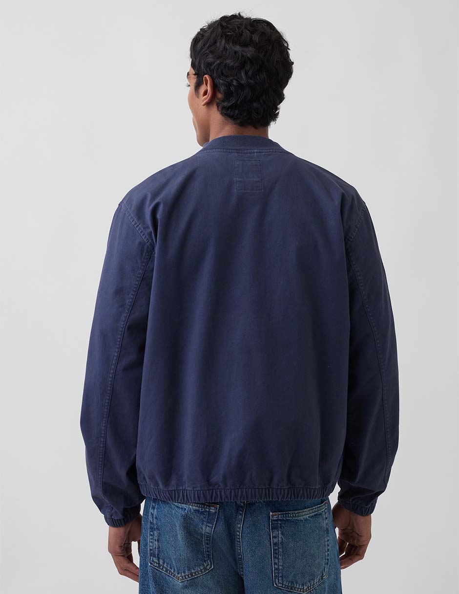 Chamarra bomber de algodón para hombre