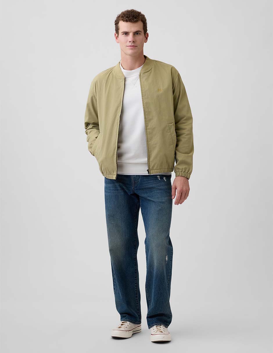 Chamarra bomber de algodón para hombre 2