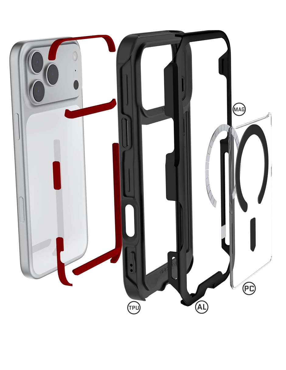 Funda para iPhone 17 pro de aluminio 5
