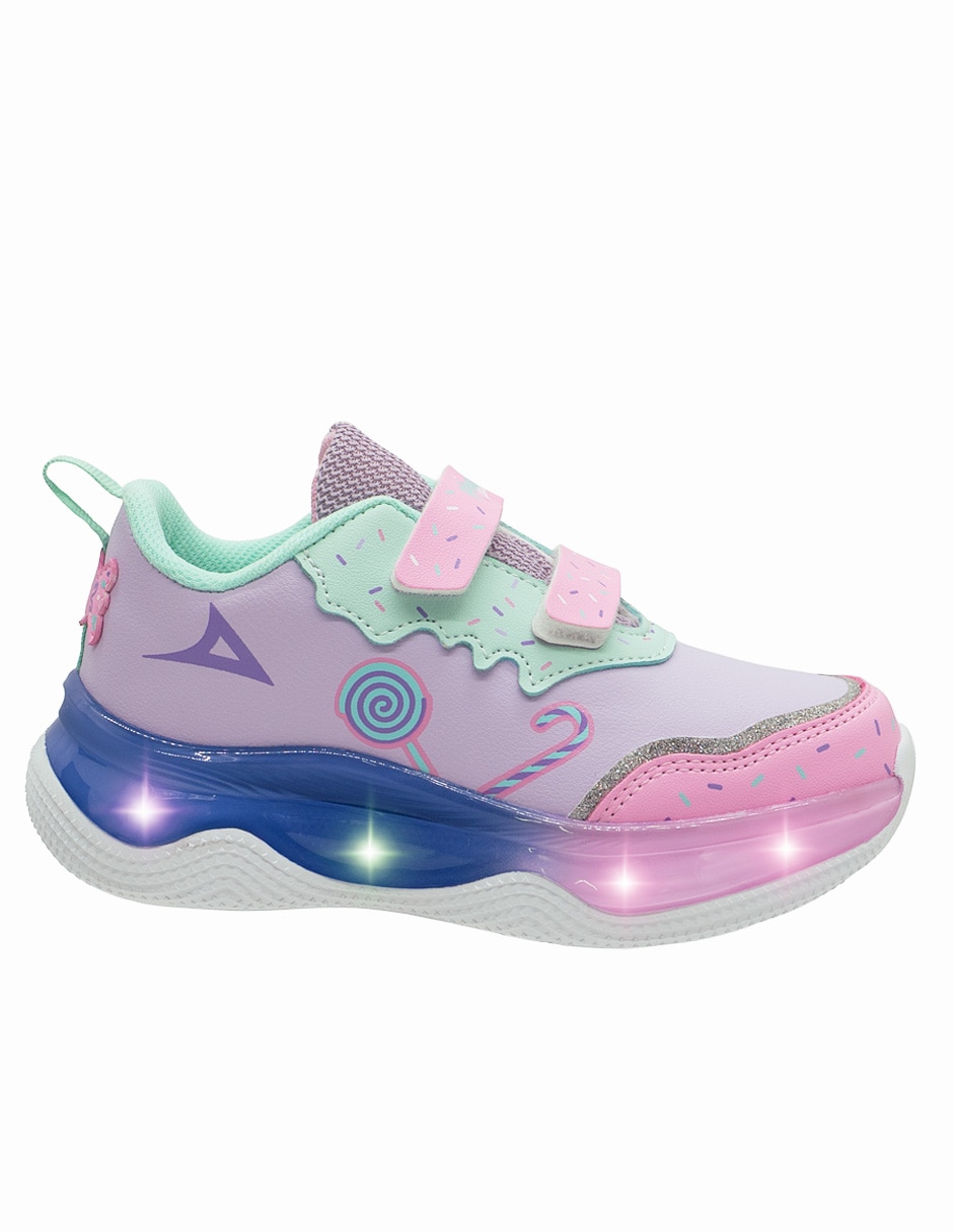Tenis Pirma para niña Fun Lights