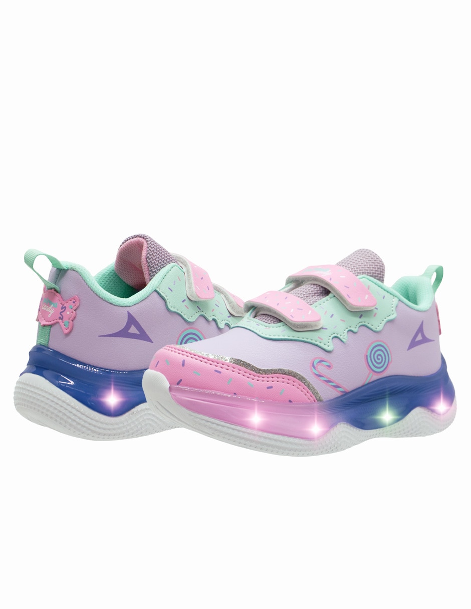 Tenis Pirma para niña Fun Lights