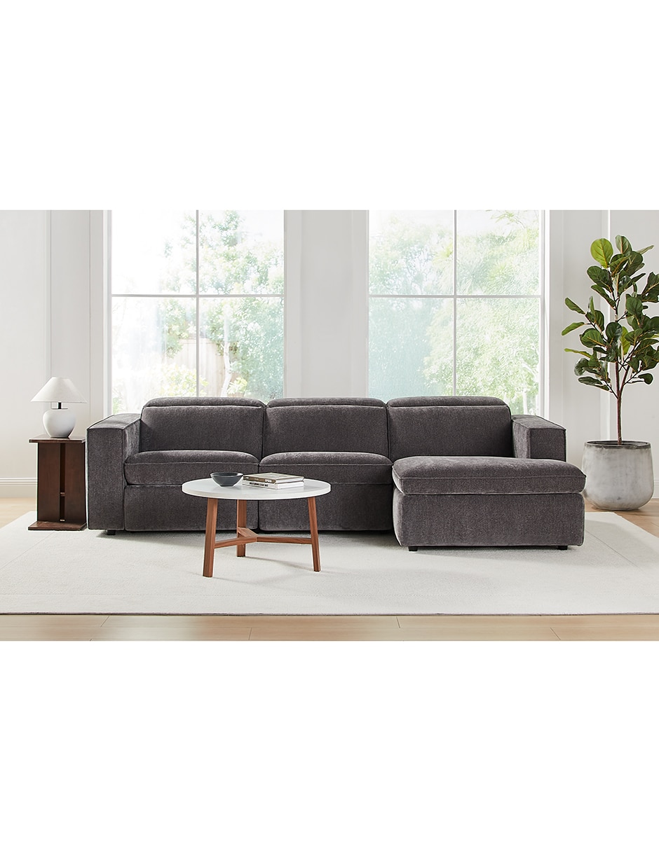 Sala modular derecha de tela 11