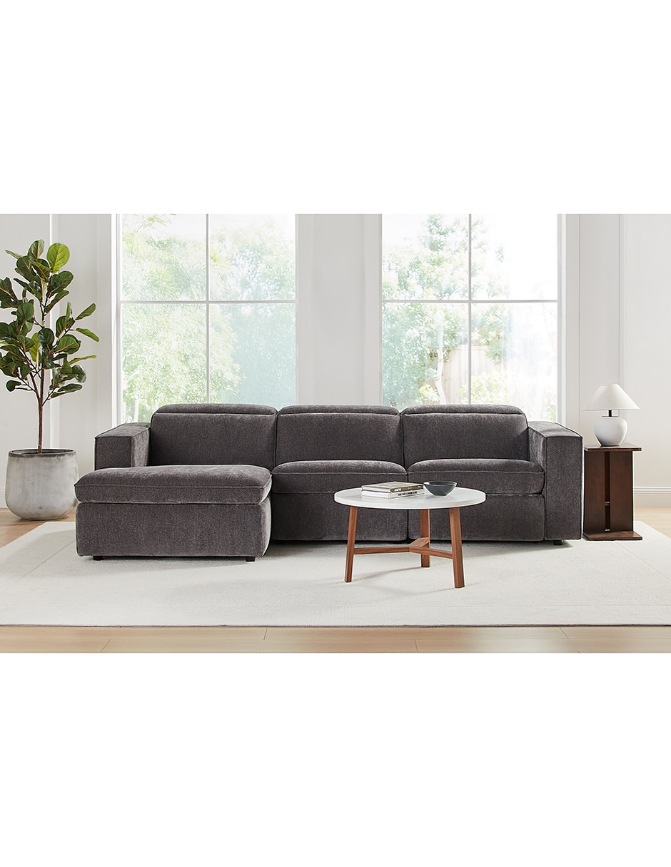 Sala modular izquierda de tela 11