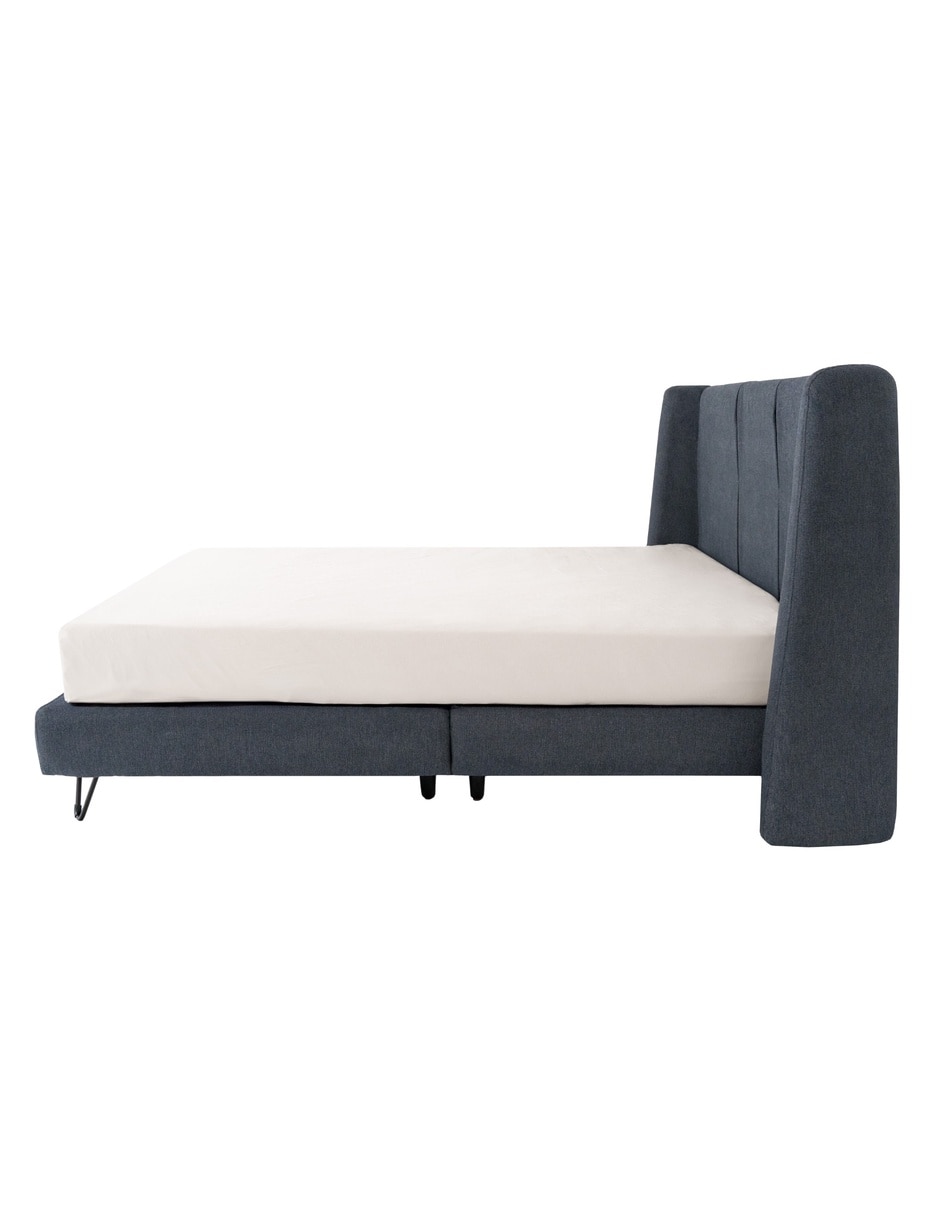 Cama Hampton de madera pino matrimonial 8