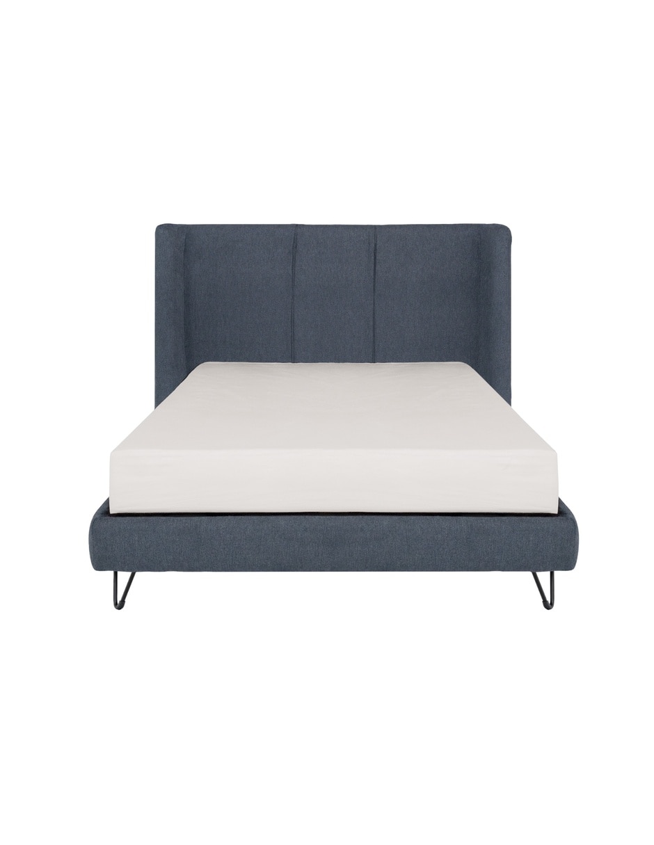 Cama Hampton de madera pino matrimonial 9