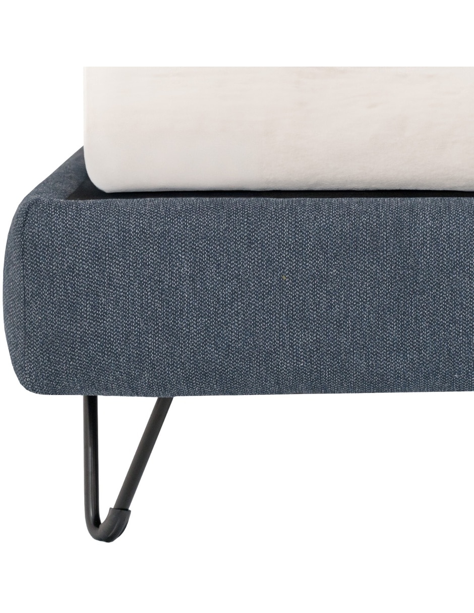 Cama Hampton de madera pino matrimonial 5