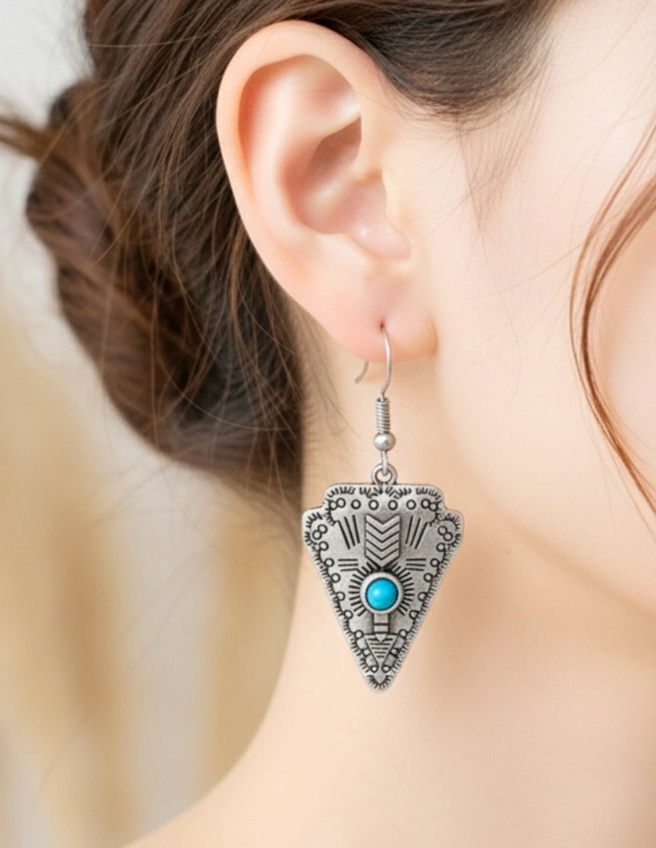 Aretes largos Cowmmerce