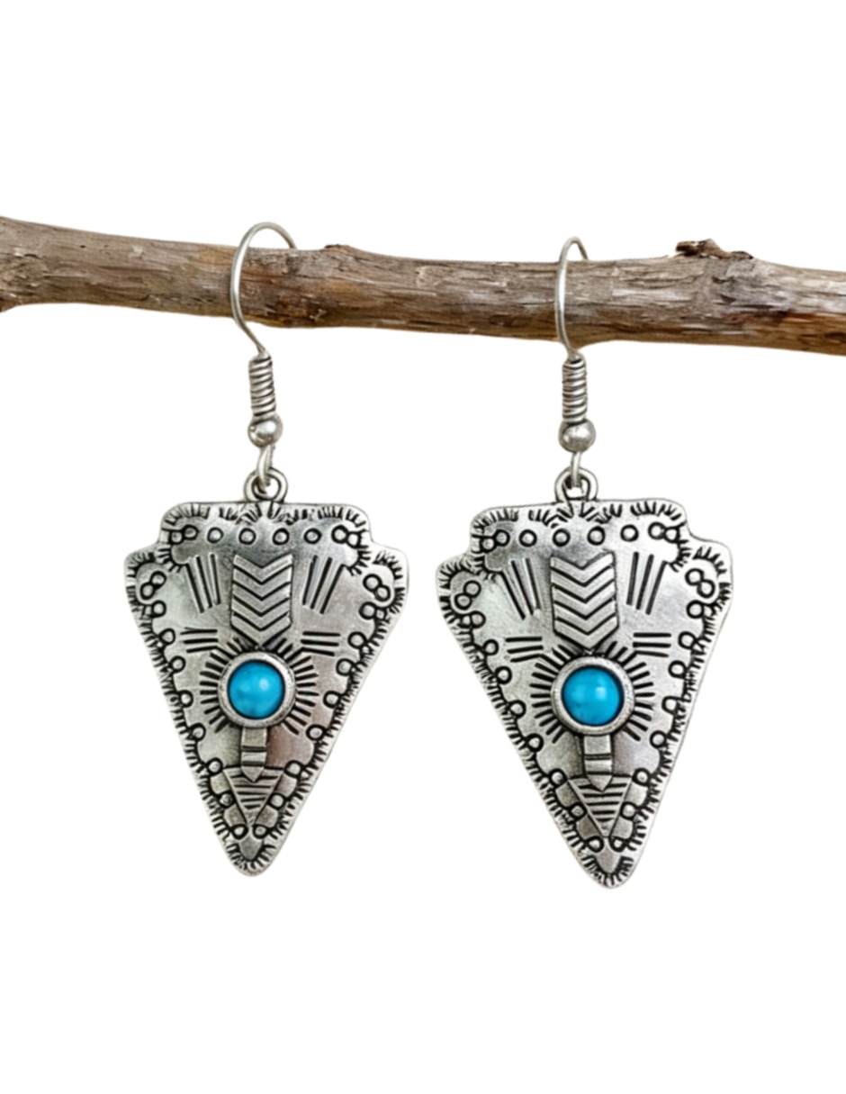 Aretes largos Cowmmerce