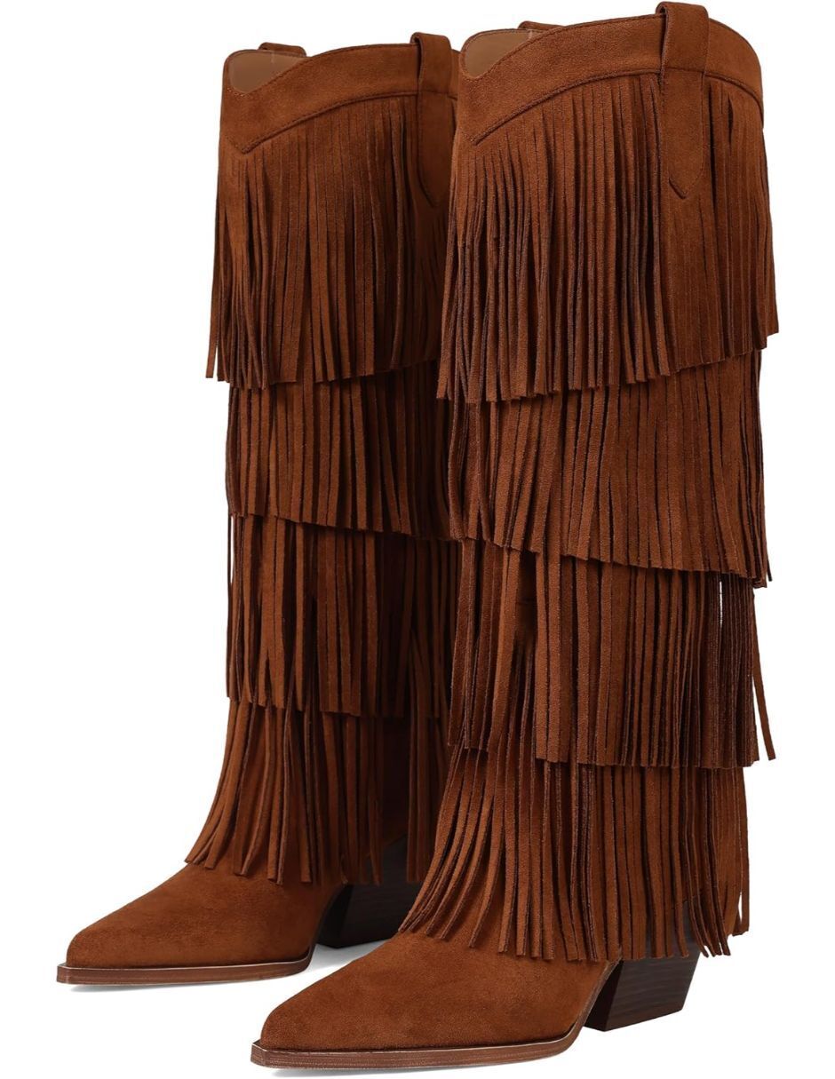Bota cowboy abajo de la rodilla para mujer 2