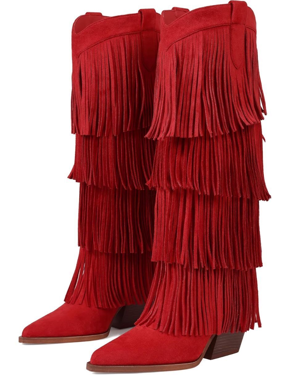 Bota abajo de la rodilla para mujer 4