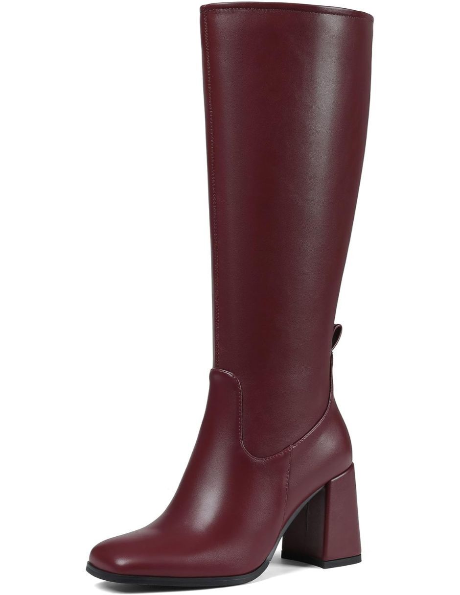 Bota abajo de la rodilla para mujer