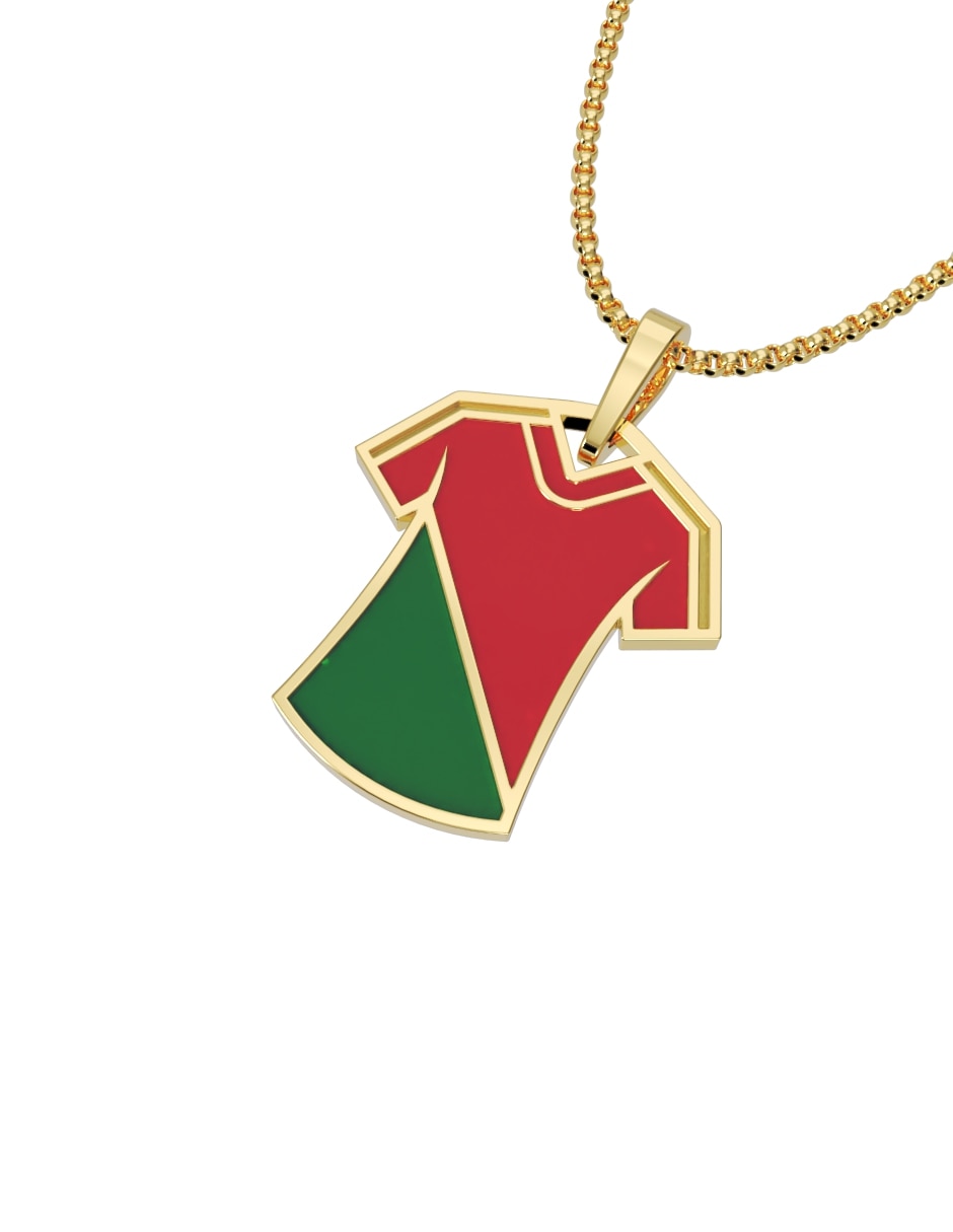 Collar con dije oro 10 k 3