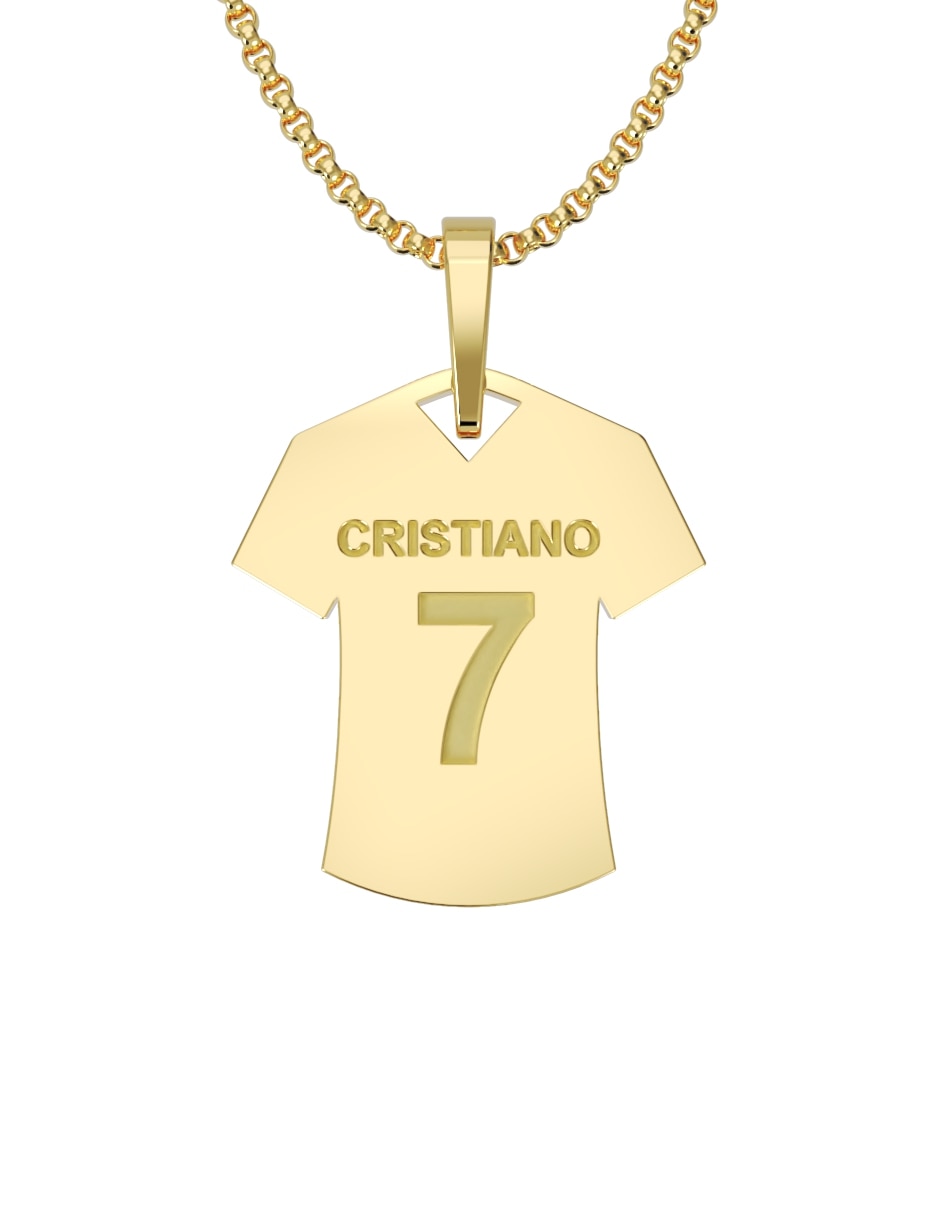 Collar con dije oro 10 k 2