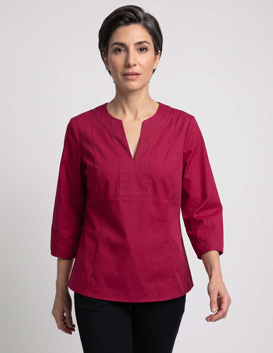 Blusa manga 3/4 para mujer Blusa manga 3/4 para mujer