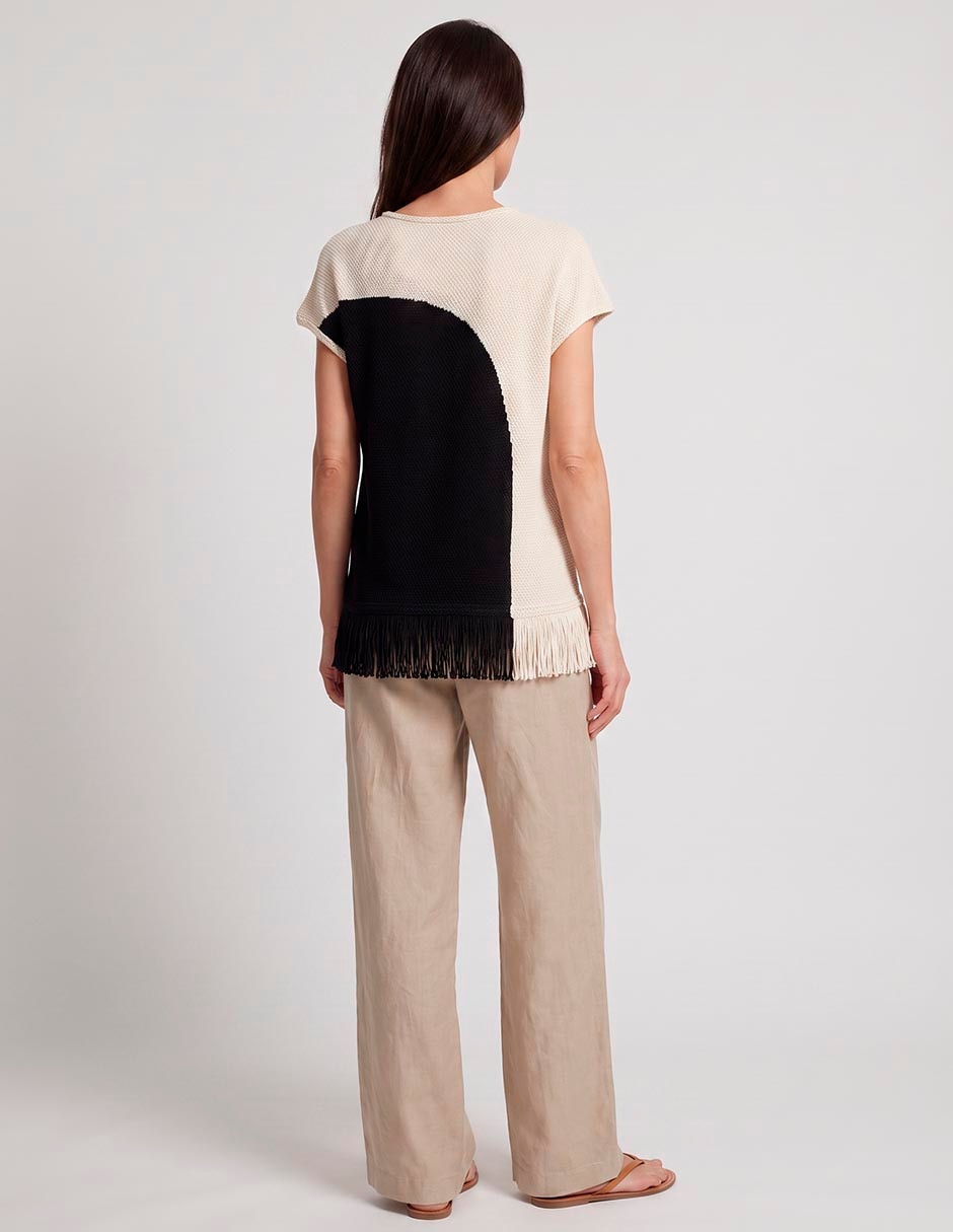Suéter chico´s cuello redondo para mujer