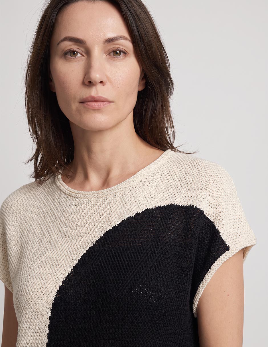 Suéter chico´s cuello redondo para mujer