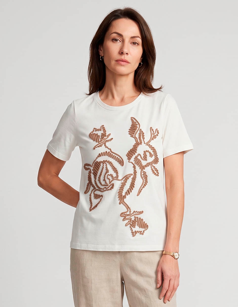 Playera Chico´s manga corta para mujer