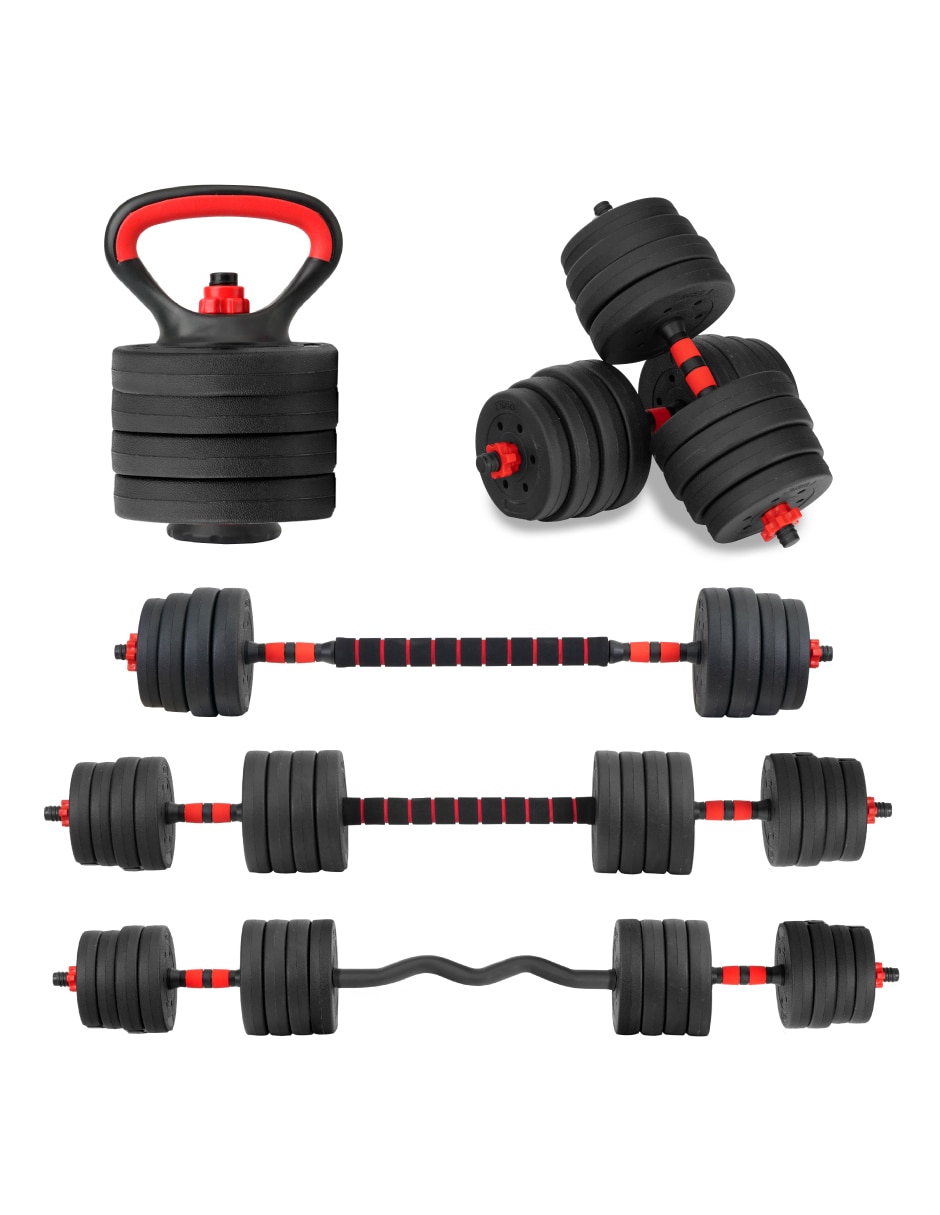 Set mancuernas de peso variable 27 piezas 1