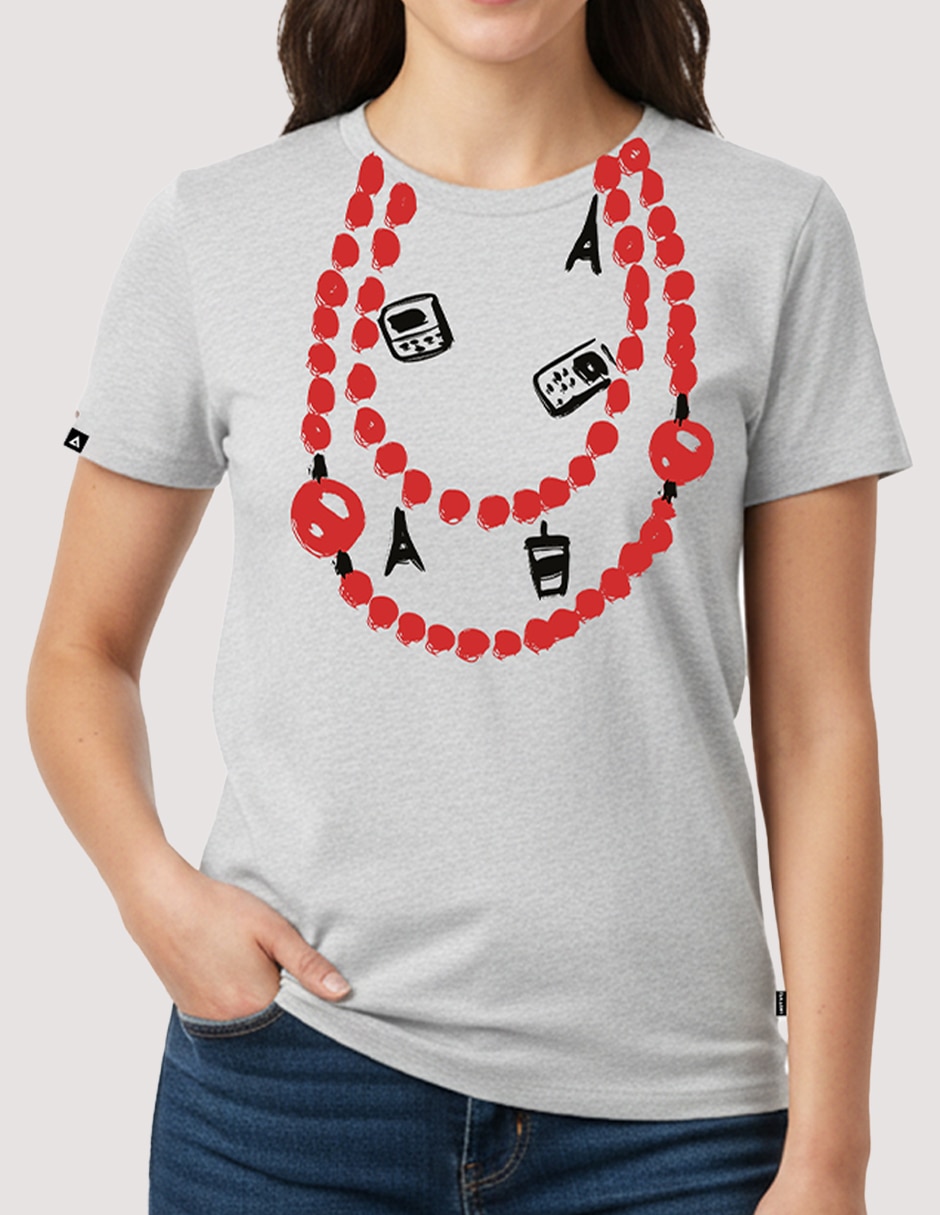 Playera manga corta Disney The Devil Wears Prada - Collar cuello redondo para mujer