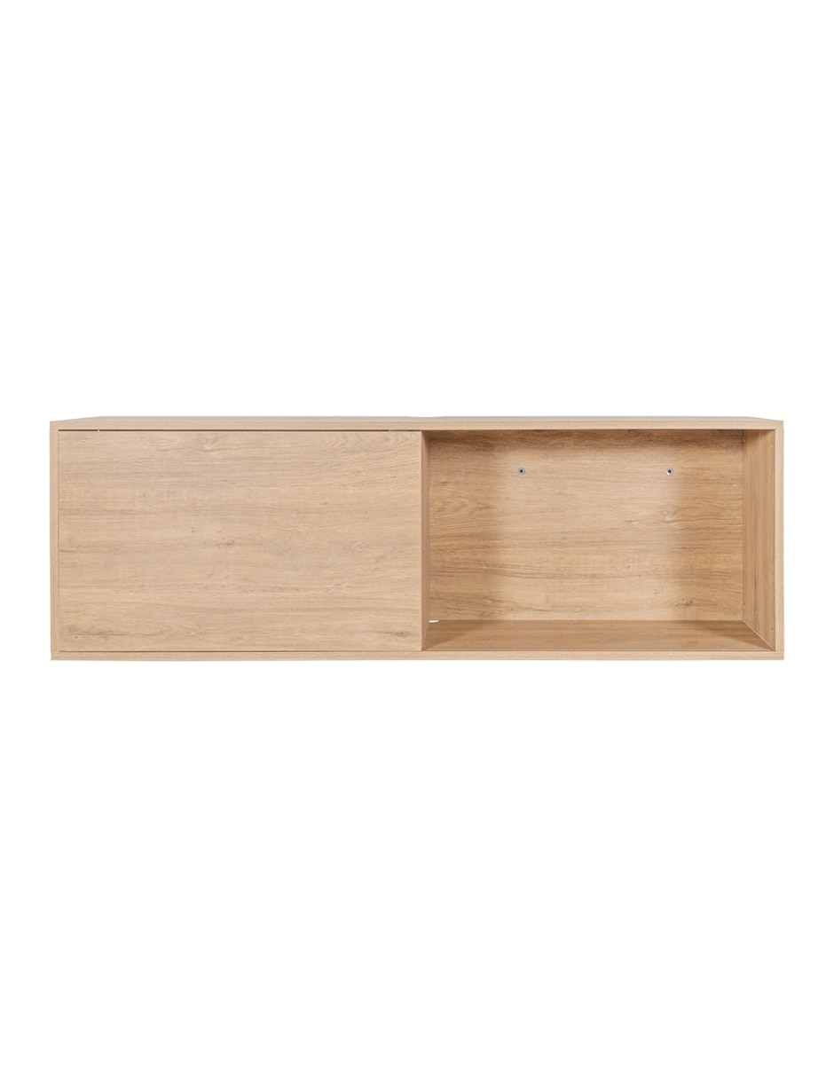 Mueble flotante para TV armable Bernal Cantia de MDF