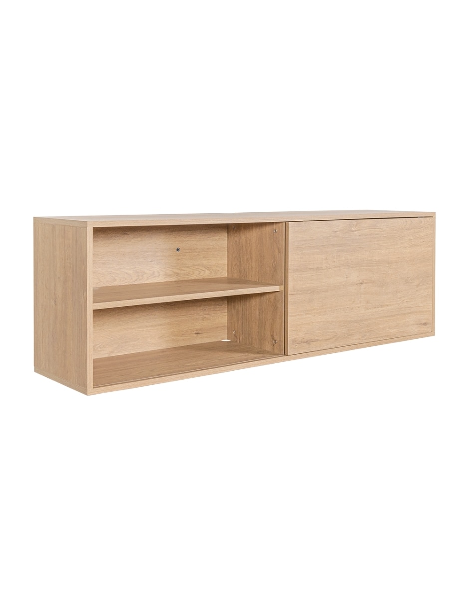 Mueble flotante para TV armable Bernal Cantia de MDF