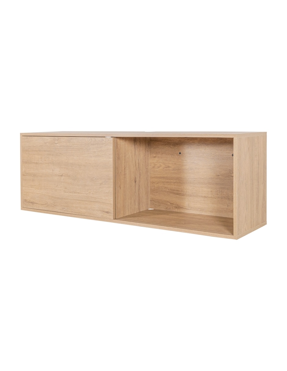 Mueble flotante para TV armable Bernal Cantia de MDF