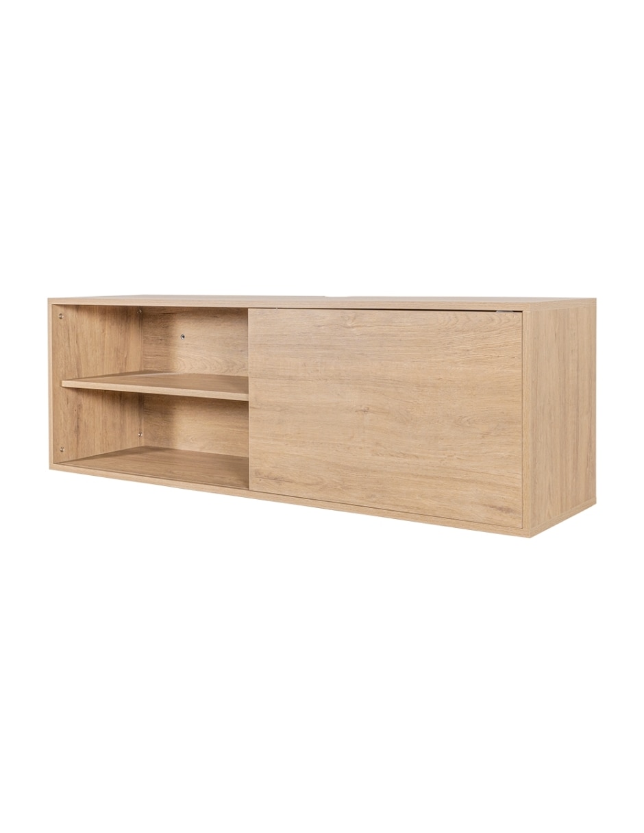 Mueble flotante para TV armable Bernal Cantia de MDF