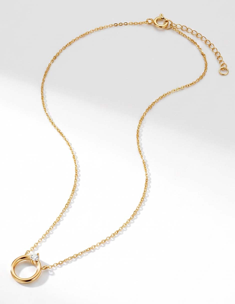 Collar de oro 18 k 1