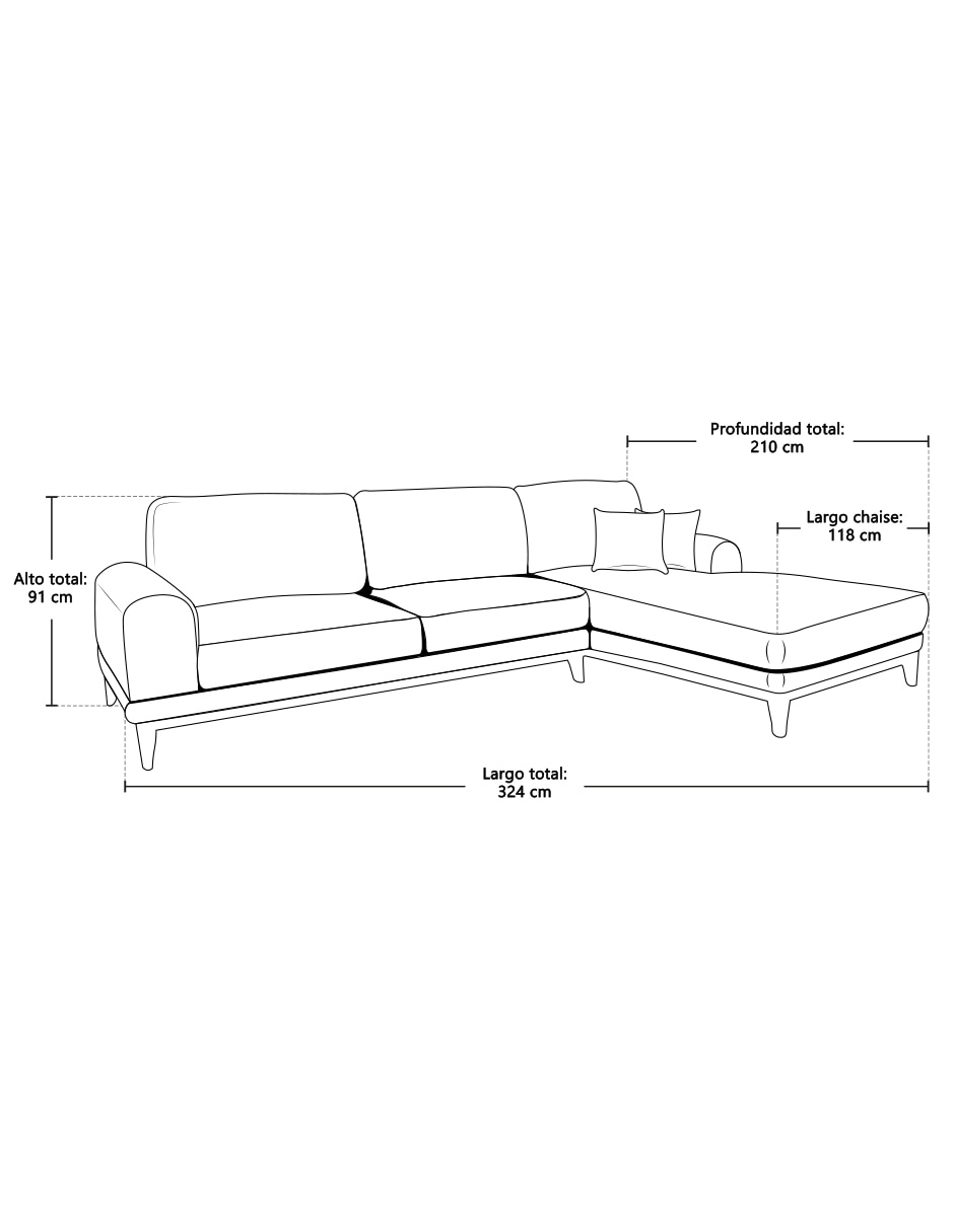 Sala modular Galia Toura de poliéster