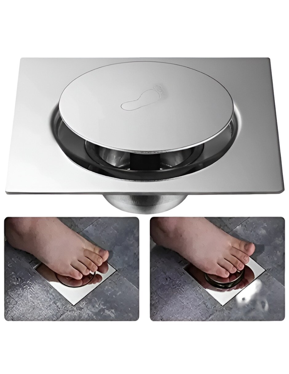 Coladera para piso de acero inoxidable XTLLAR12564 5