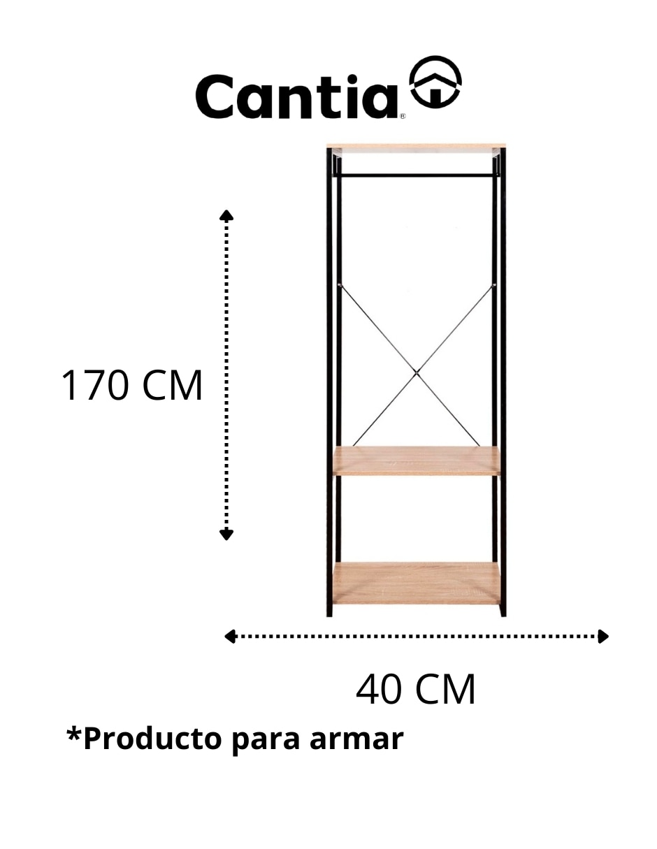 Armario armable Cantia Roman de Acero
