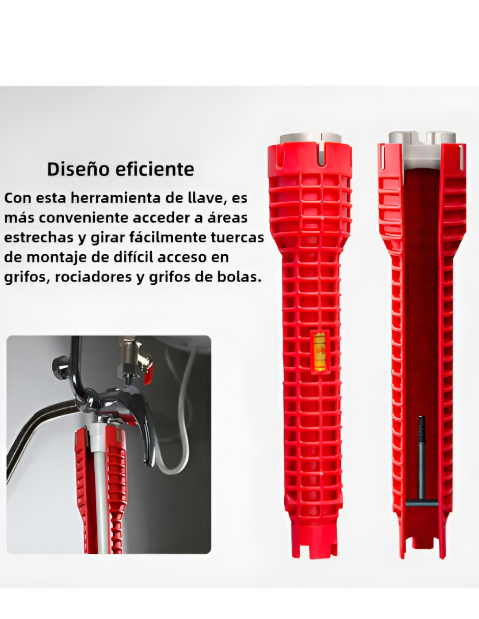Llave mixta punta hexagonal 4
