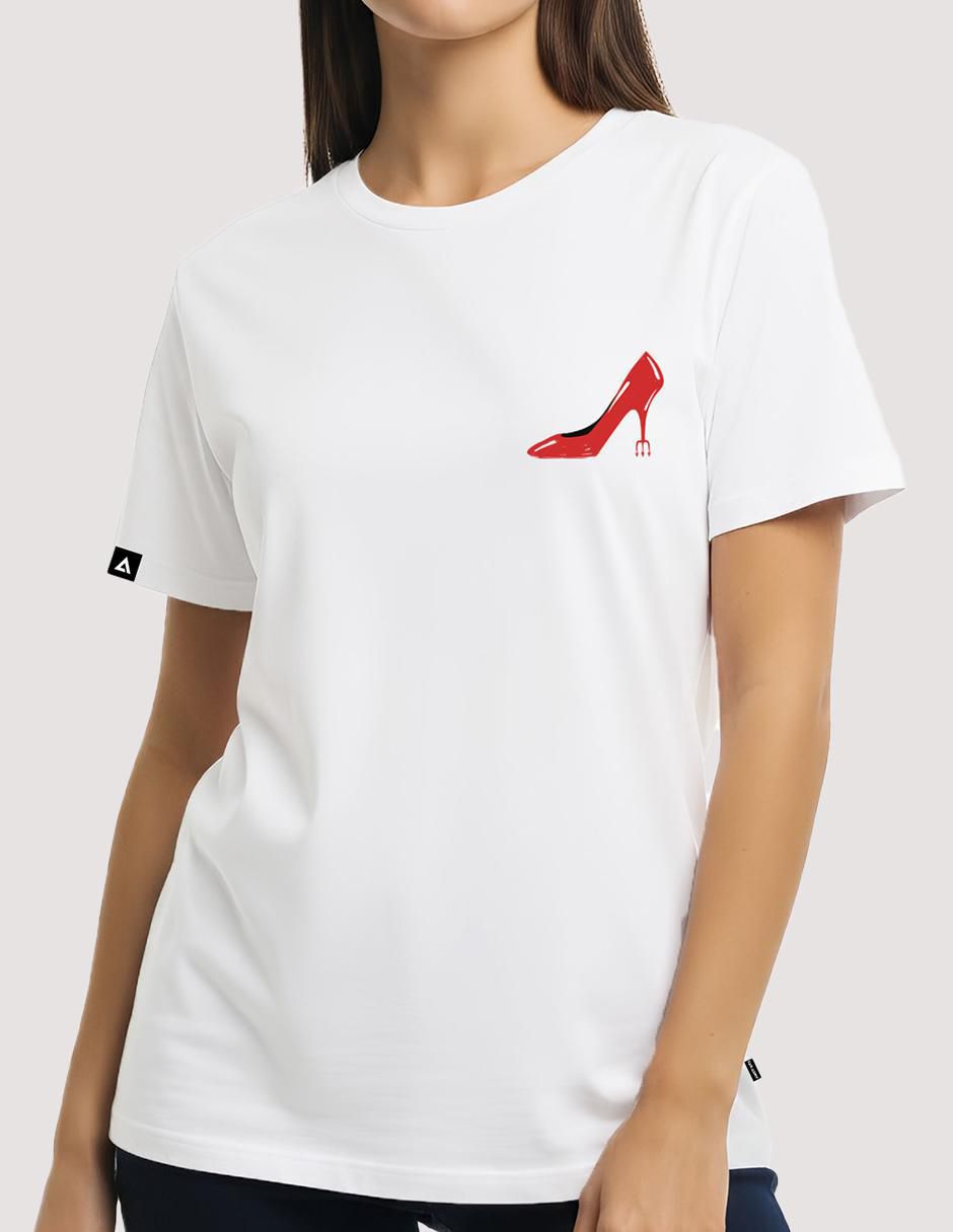 Playera manga corta Disney The Devil Wears Prada cuello redondo para mujer