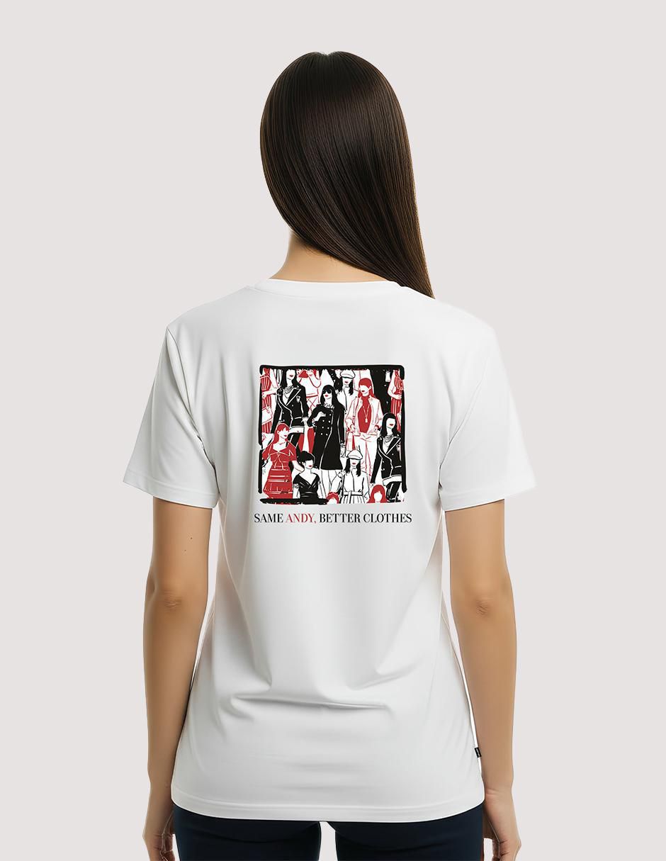 Playera manga corta Disney The Devil Wears Prada cuello redondo para mujer