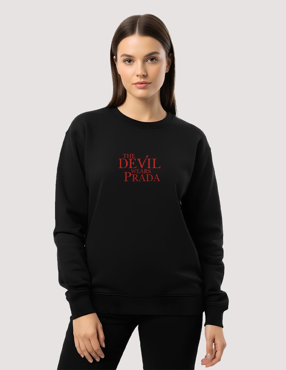 Sudadera The Devil Wears Prada Highheel para mujer Sudadera The Devil Wears Prada Highheel para mujer