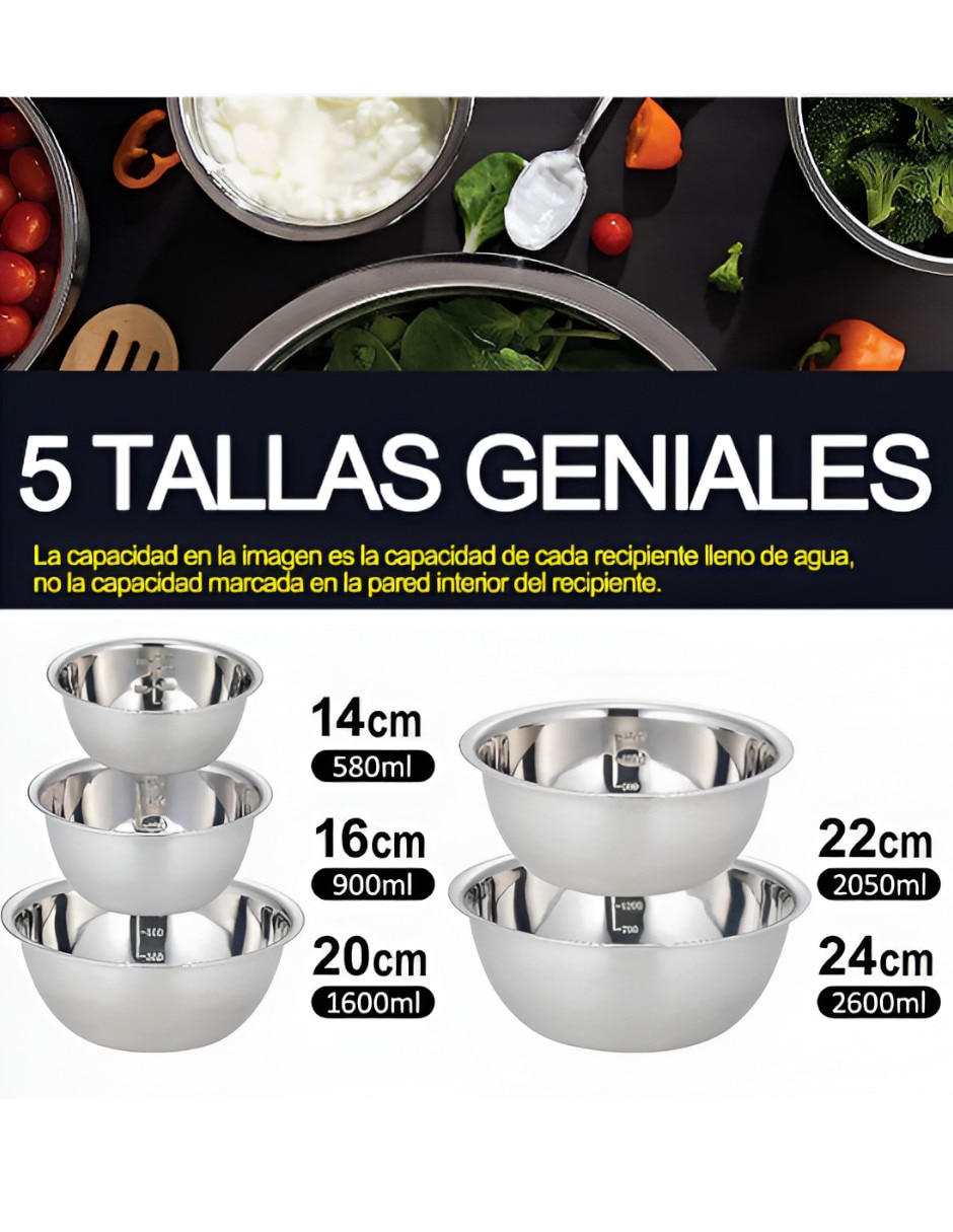 Set tazón de 2