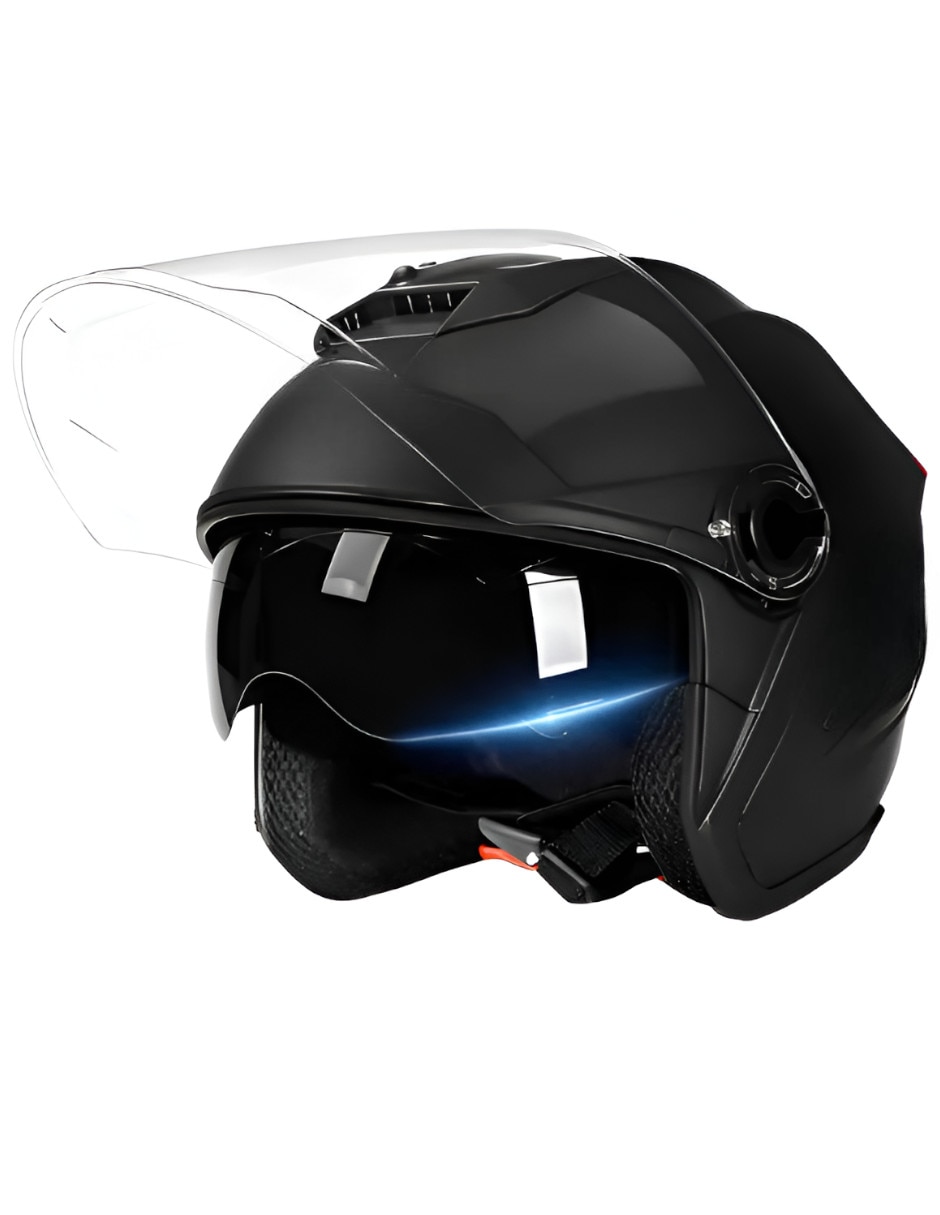 Casco 3/4 para motorsport para hombre