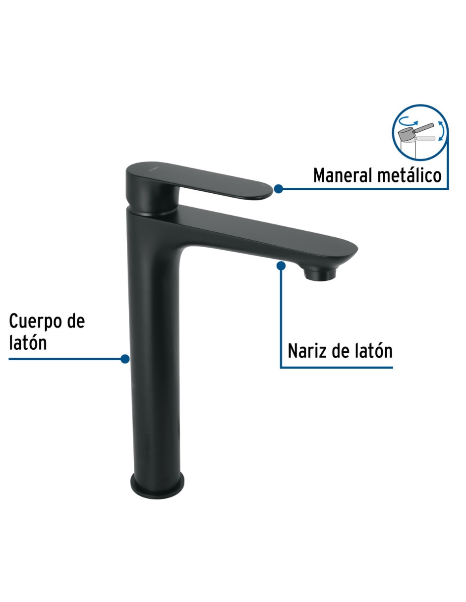 Monomando para baño Riiera 2