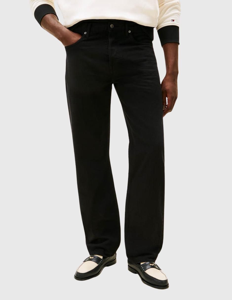 Jeans regular Hilfiger lavado obscuro para hombre 1