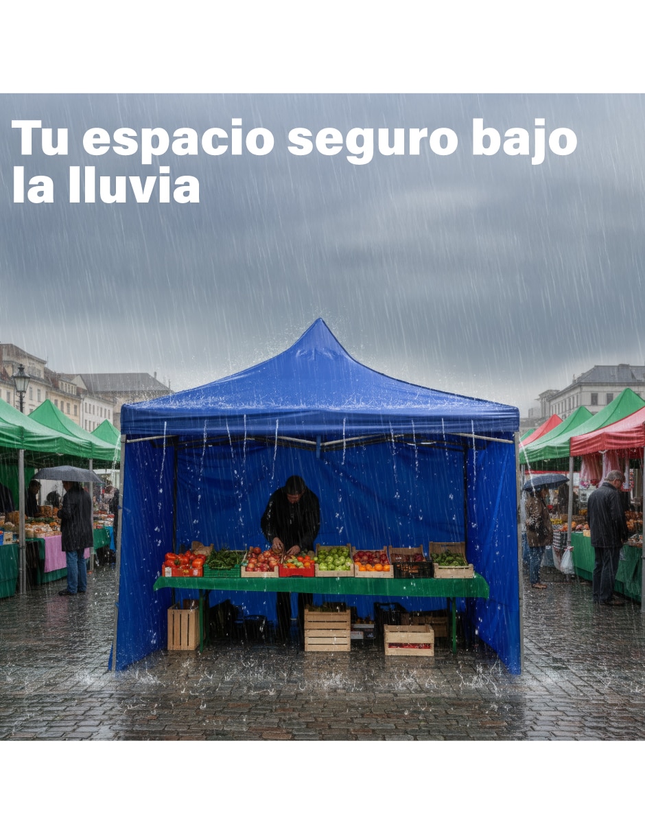 Toldo plegable 3x3 4
