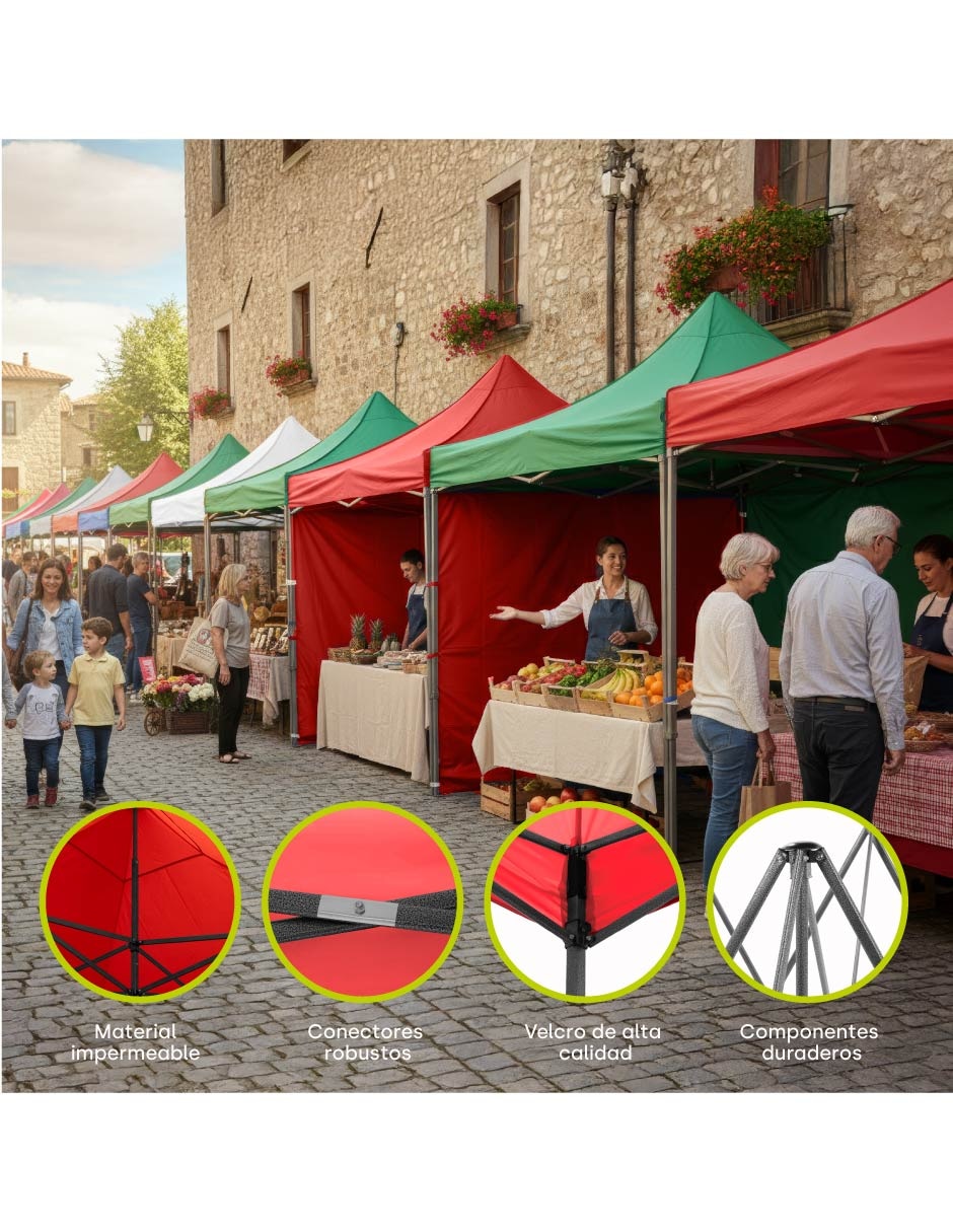 Toldo plegable Onof 3x3