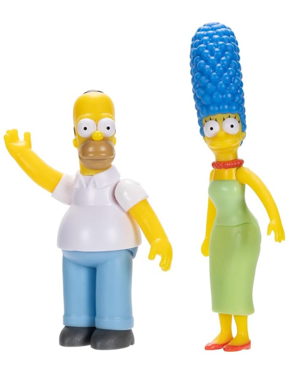 Set de figuras de colección articuladas The Simpsons Jakks Pacific