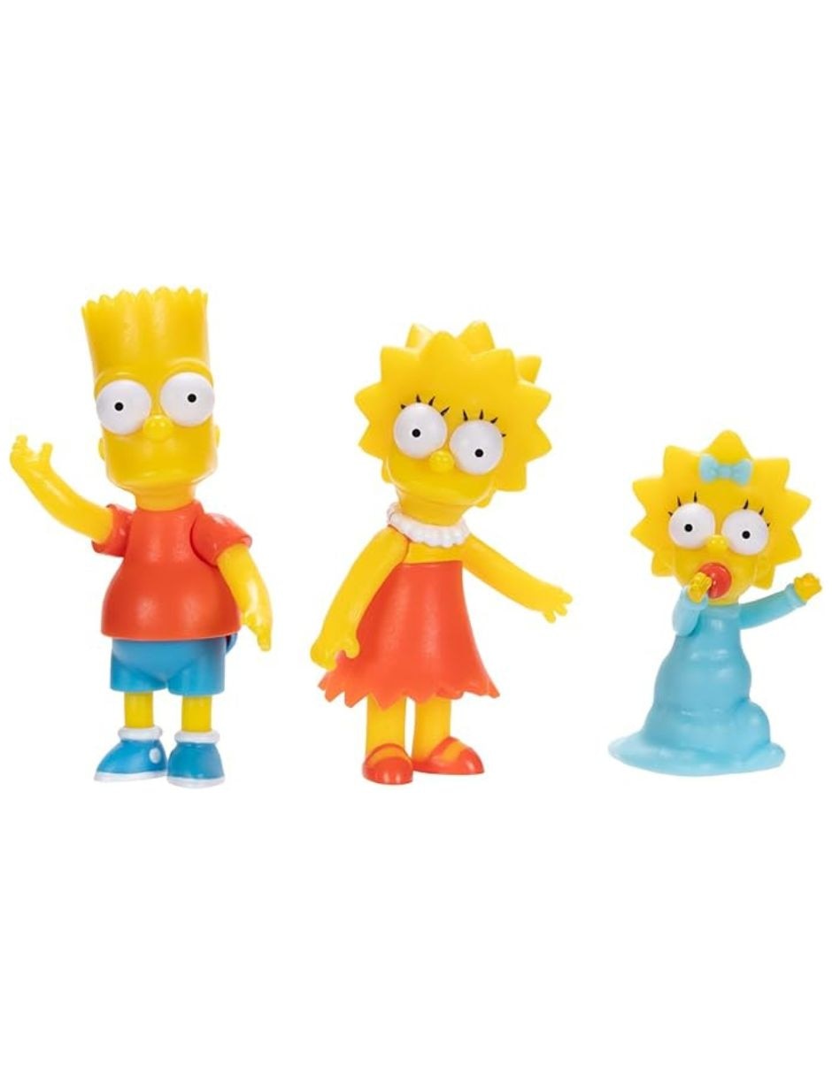 Set de figuras de colección articuladas The Simpsons Jakks Pacific