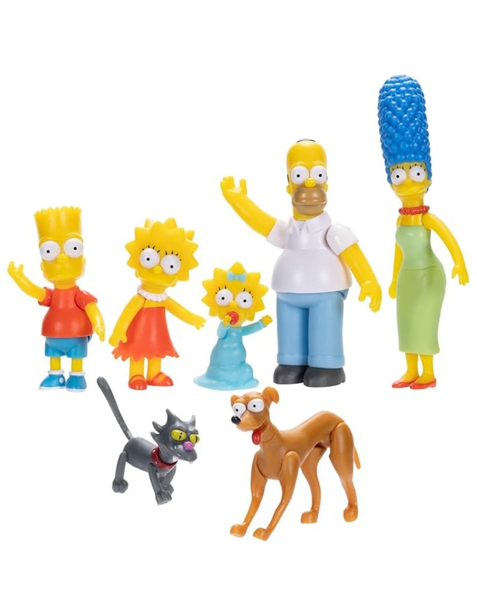 JAKKS PACIFIC Set de figuras de colección articuladas The Simpsons Jakks Pacific