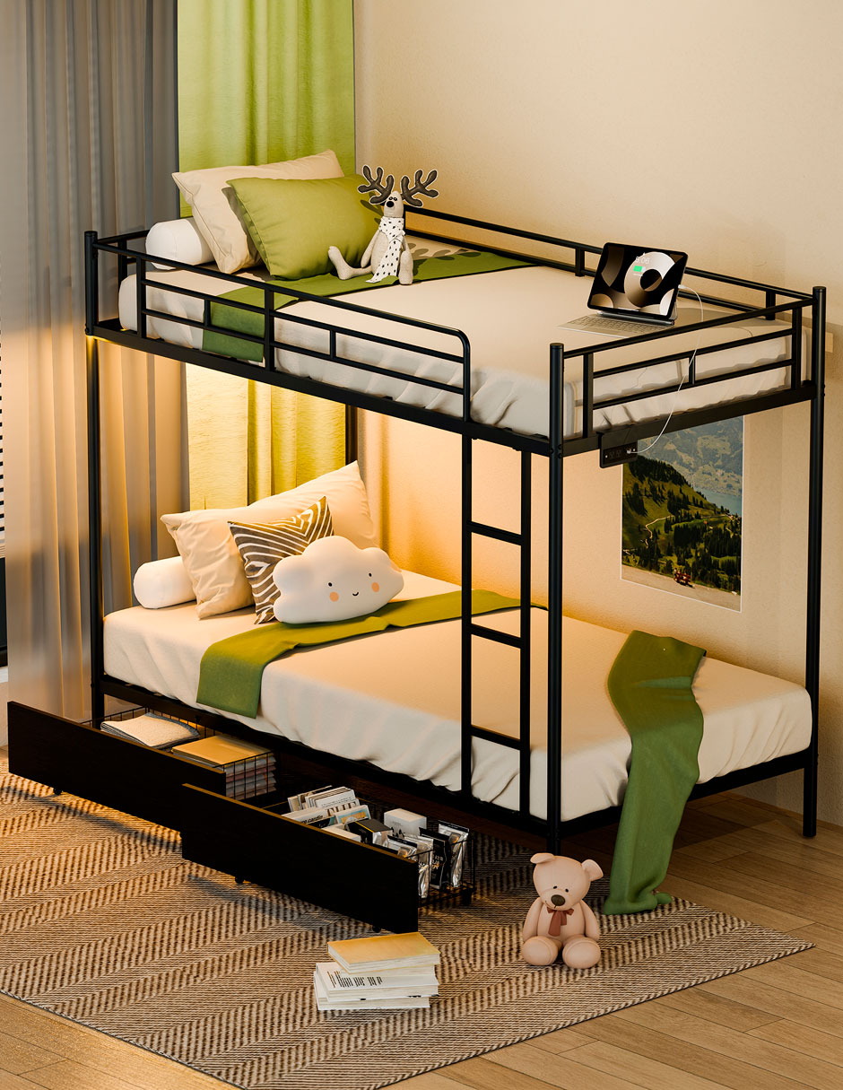 Base para cama armable de Metal
